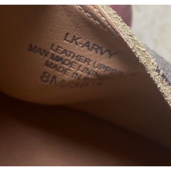 Lucky Brand Womens Arvy Camo Suede Slip-On Mules 8M Casual Comfort - Picture 4 of 9